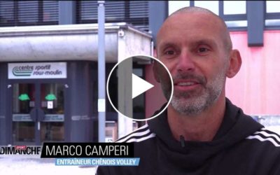 Volleyball: Entretien avec Marco Camperi, entraîneur du Chênois Volley