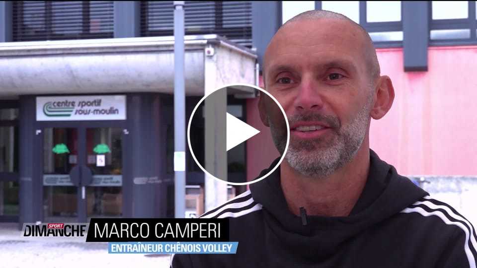 Volleyball: Entretien avec Marco Camperi, entraîneur du Chênois Volley