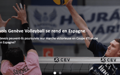 Chênois Genève Volleyball se rend en Espagne