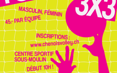 Tournoi 3×3 sur herbe